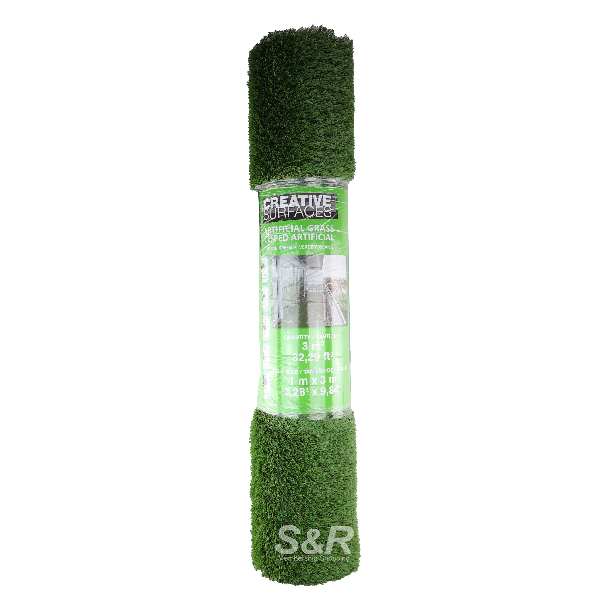 Creative Surfaces Tuscan Green Artificial Grass 1pc Creative Surfaces Tuscan Green Artificial Grass 1pc